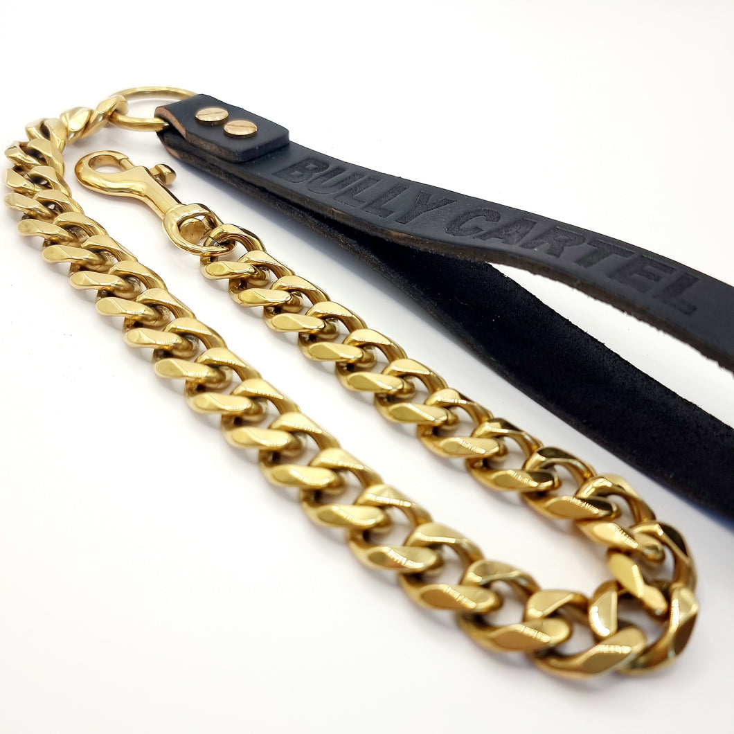 19mm Gold Chain Lead